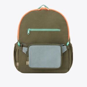 NWT - Beis The Kids Backpack in Olive with removable belt bag
